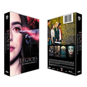 LEGACIES Complete Series Seasons 1-4 DVD 13-Disc Region 1 USA Free Shipping