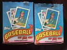 1989 Topps Baseball Wax Box Lot (2)
