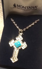 Montana Silversmiths Necklace Women's Prosperity In Faith  In Box NC4695 Mint !!