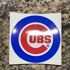 Chicago Cubs Sticker - Approx 3” x 3”
