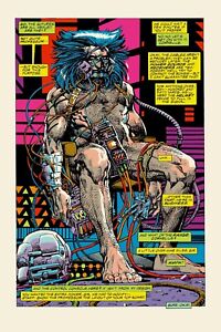 MONDO Poster Exclusive 24x36 Marvel Comics #78 Wolverine Weapon X LE 215