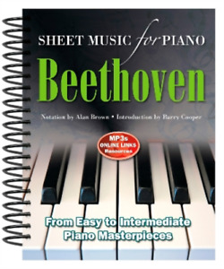 Barry Cooper Beethoven: Sheet Music for Piano (Spiral Bound) Sheet Music