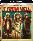 3 From Hell 4K ULTRA HD ***SLIPCOVER INTACT*** NO DIGITAL CODE ***LIKE NEW***