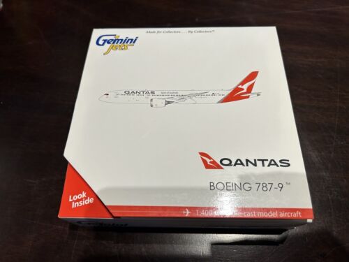 1:400 Gemini Jets Qantas Boeing 787-9 VH-QAN GJQFA1644 FIRST RELEASE
