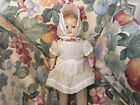 VINTAGE OLD 18 INCH DOLL COMPOSITION  AND CLOTH BABY CLOTHED