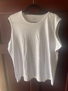 Blair XL Woman’s White Tank Top New Without Tags