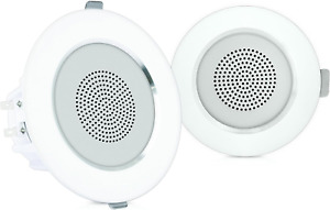 New Listing4” Ceiling Wall Mount Speakers - Pair of 2-Way Sound Stereo Speaker Audio System