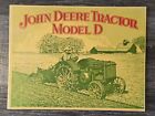 1930s John Deere Model D Sale Brochure Advertising Tractor Catalog