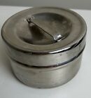 New ListingVollrath Vintage Medical Surigical Silver Stainless Steel Canister W/Lid  8809