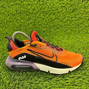 Nike Air Max 2090 Boys Size 6Y Orange Athletic Running Shoes Sneakers CJ4066-800