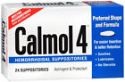 Calmol 4 Hemorrhoidal Suppositories 24ct