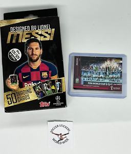 TOPPS DESIGN BY LIONEL MESSI AND PANINI ARGENTINA INSTANT