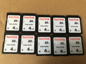 10PCS  SANDISK 4GB SD CARD SDHC