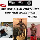 New 2022 Rap Hip Hop RnB 79 Music Videos 2 DVDs, Cardi B Chris Brown Kevin Gates