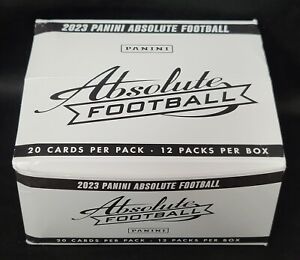 New Listing2023 Absolute Football Value Pack Box 12 Sealed Packs NFL Cards Stroud Kaboom