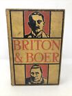 BRITON & BOER Both Sides of the South African Question 1900 HC w/Folding Map VTG