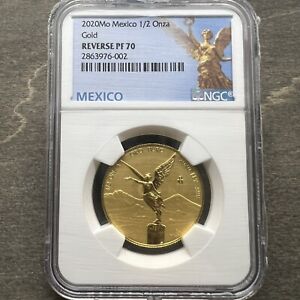 2020 1/2 Oz Mexican 🇲🇽 Reserve Proof Gold Libertad Coin RARE 1 Of 250