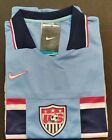 USA Soccer Retro Jersey Blue Color XL Size For Adults