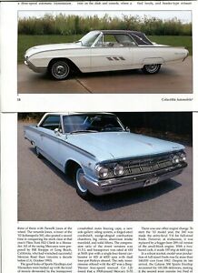 New Listing1963 FORD GALAXIE FALCON V8 THUNDERBIRD MONACO COMET Color 13 PG Article