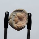 ANCIENT Clay SEAL c. 200 AD - Library terracotta / bulla for papyrus scroll