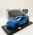 1/18 Maisto 2022 Porsche 911 GT3 Blue Diecast Special Edition