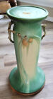 Excellent, 1931 Roseville Pine Cone Green Pottery Pedestal for Jardiniere 632-8