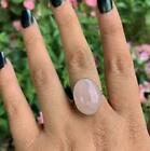 Rose Quartz 925 Sterling Silver Independence Day Handmade Ring Jewelry All Size