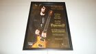 PAPA ROACH/JERRY HORTON schecter guitars-2007 framed original advert