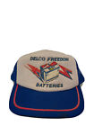 Vintage DELCO Freedom Batteries Snapback Trucker Hat