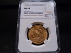 1920/10 MS64 Mexico Gold 20 Pesos NGC Certified - Fantastic Coin