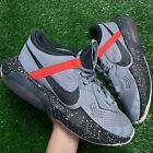 Nike Air Zoom Crossover Basketball Shoes size 6 Youth Boys Gray Sneakers