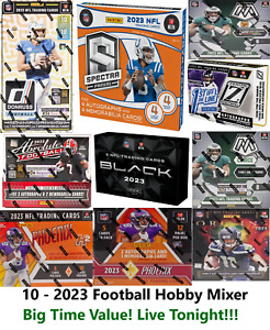 Indianapolis Colts Break #637 x10 2023 SPECTRA ABSOLUTE HOBBY BOX MIXER