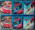 Disney Cars 2 3 Trilogy Blu-ray DVD Digital Copy Lot 7-Disc Set w Slipcover