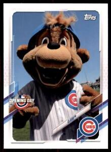 2021 Opening Day Mascots #M-1 Clark - Chicago Cubs