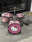Pink Hello Kitty Children’s Drum Set (Rare)