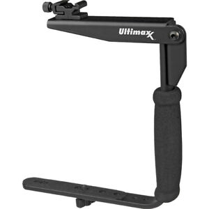 Quick Flip Flash Bracket Grip Camera Flash Arm Holder Stand for Nikon Canon DSLR