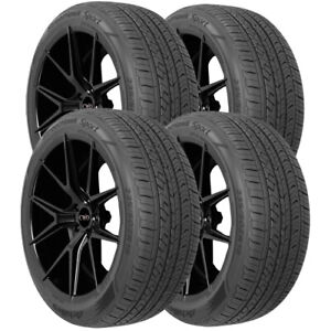 (QTY 4) 225/40R18 Achilles Street Hawk Sport 92W XL Black Wall Tires (Fits: 225/40R18)