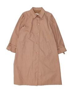 LONDON FOG Womens Trench Coat UK 18 XL Beige Polyester RX09