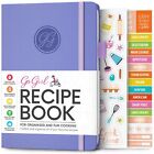 Recipe Book – Blank Cookbook to Write In Your Own Recipes – Empty Cooking Jou...