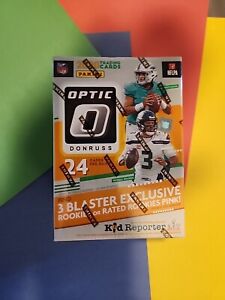 Panini Donruss Optic 2020 Football Blaster Box (24 Cards, Pink Parallels)