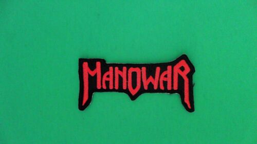 Manowar Band Iron On Patch! Heavy Metal Metallica Black Sabbath Dio