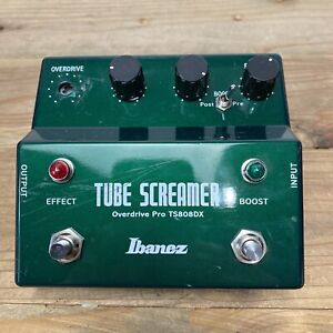 Ibanez Tube Screamer Overdrive Pro Deluxe Electric Guitar Effects TS808DX Used