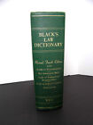 Black's Law Dictionary Revised Fourth Edition 1968 Blacks 4th ~