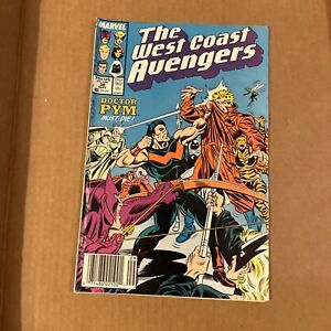 West Coast Avengers #36 (Sept. '88) - crucial Henry Pam story; Ant Man; Hawkeye
