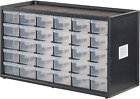 30 PC Small Part Compartment Storage Drawer Stackable hardware Organizer Shelves
