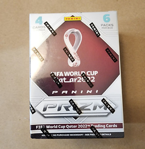 Panini 2022 FIFA World Cup Prizm Soccer Blaster Box - 24 Cards