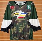 Colorado Eagles CHL Authentic On Ice Game Issued Military Camo Hockey Jersey