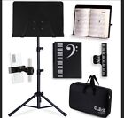 Gleam Sheet Music Stand-Professional Portable Music Stand with Carrying Bag