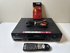 JVC HR-S4600U Super VHS ET S-VHS Plus 4 Head Hi-Fi VCR w/ Remote