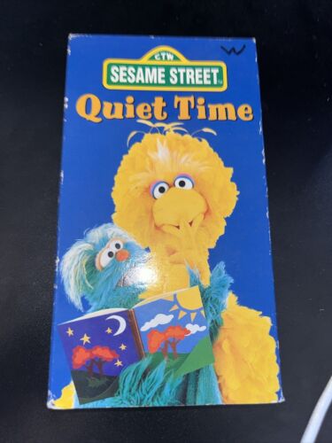 Sesame Street Quiet Time VHS